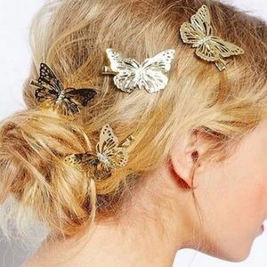 LAST ONE✨ Dainty Gold Butterfly Clips